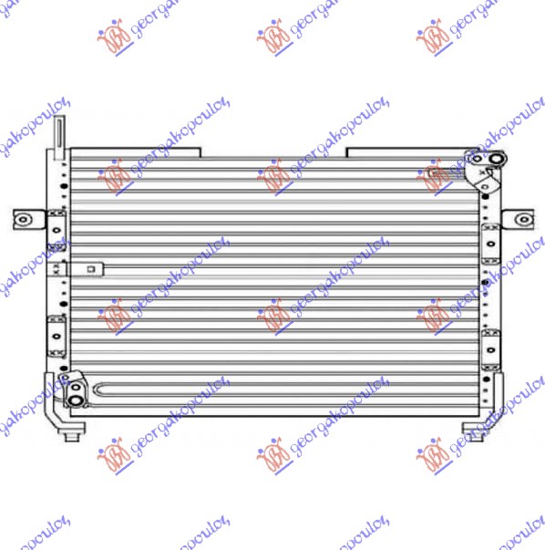 ΨΥΓΕΙΟ A/C 94- ΓΙΑ ΟΛΑ (49x35.7x2.6) - SUZUKI VITARA 4D 92-05 thumbnail