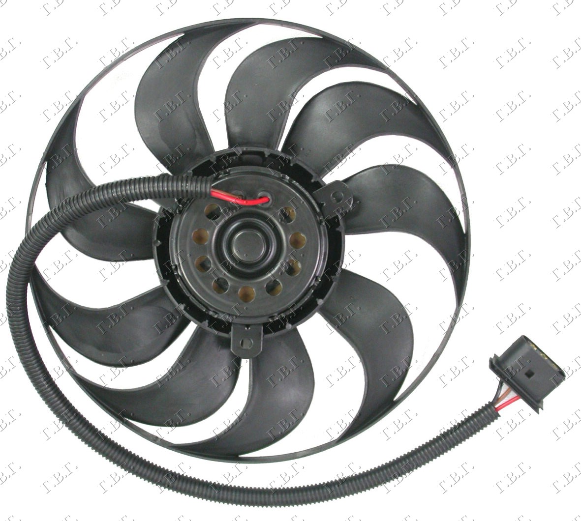 ΒΕΝΤΙΛΑΤΕΡ A/C (ΜΟΤΕΡ+ΦΤΕΡΩΤΗ) (290mm) (220/60w) (3pin) (9ΠΤΕΡΥΓΙΑ) - SEAT TOLEDO 99-04 thumbnail