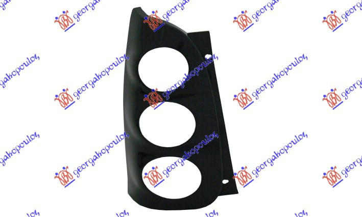 ΚΟΡΝΙΖΑ ΠΙΣΩ ΦΑΝΟΥ 02- (ΜΑΥΡΗ) ULO - SMART FORTWO 98-07 thumbnail