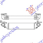 ΨΥΓ.INTERCOOLER 2,2-2,7 CDi (650x127x62) - MERCEDES CLK (W209) 02-09 thumbnail