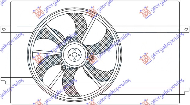 ΒΕΝΤΙΛΑΤΕΡ ΨΥΓΕΙΟΥ ΚΟΜΠΛΕ (ΒΕΝΖΙΝΗ) - MITSUBISHI COLT 05-08 thumbnail