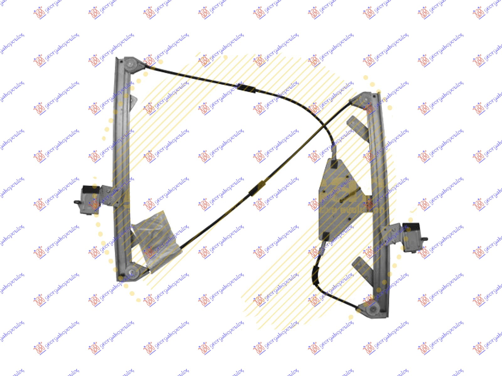 ΓΡΥΛΛΟΣ ΠΑΡΑΘ. 3Π ΗΛΕΚΤ. (Χ/ΜΟΤ)(Α ΠΟΙΟΤΗΤΑ) - MITSUBISHI COLT 05-08 thumbnail