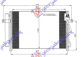 ΨΥΓΕΙΟ A/C 1.5 CRDi (51x35x18) - HYUNDAI GETZ 02-05 thumbnail