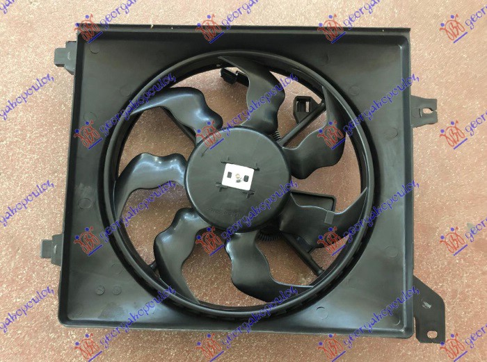 ΒΕΝΤΙΛΑΤΕΡ A/C (ΚΟΜΠΛΕ) ΒΕΝΖΙΝΗ (310MM) (2PIN) - HYUNDAI ACCENT SDN 06-11 thumbnail
