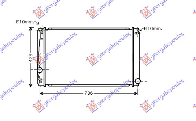 ΨΥΓ 2,0I 16V VVTI +/-A/C M/A(67,3x41,5) - TOYOTA RAV 4 05-10 thumbnail