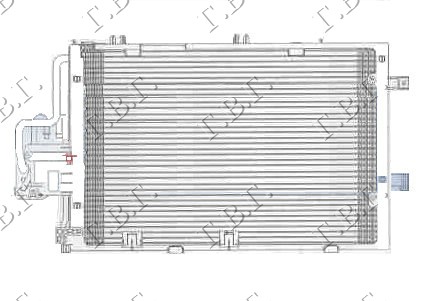 ΨΥΓΕΙΟ A/C -03 (54x38x1.6) - OPEL COMBO 00-12 thumbnail