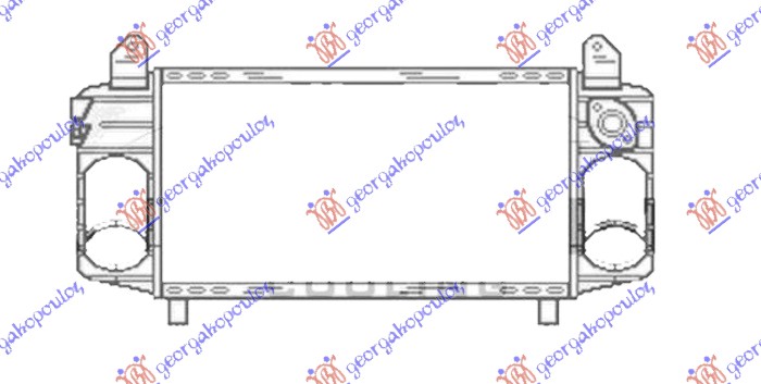 ΨΥΓΕΙΟ INTERCOOLER 1.2-1.4 TDi ΠΕΤΡΕΛΑΙΟ (280x130x40) - AUDI A2 00-05 thumbnail