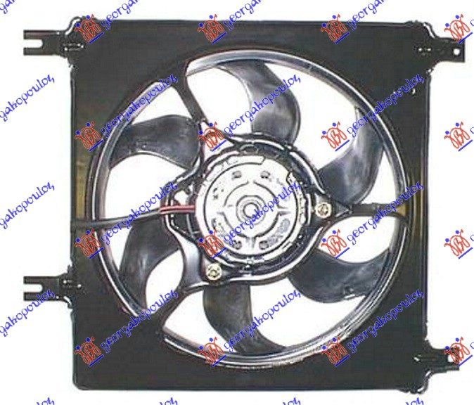 ΒΕΝΤΙΛΑΤΕΡ ΨΥΓΕΙΟΥ ΚΟΜΠ. +A/C BENΖ.(4ΒΙΔ - OPEL AGILA 99-08 thumbnail