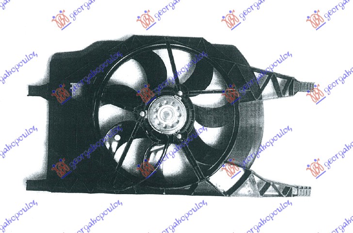 ΒΕΝΤΙΛ.ΨΥΓΕΙΟΥ ΚΟΜΠΛΕ (+/-A/C) ΒΕΝΖ-ΠΕΤΡ - RENAULT LAGUNA 00-07 thumbnail