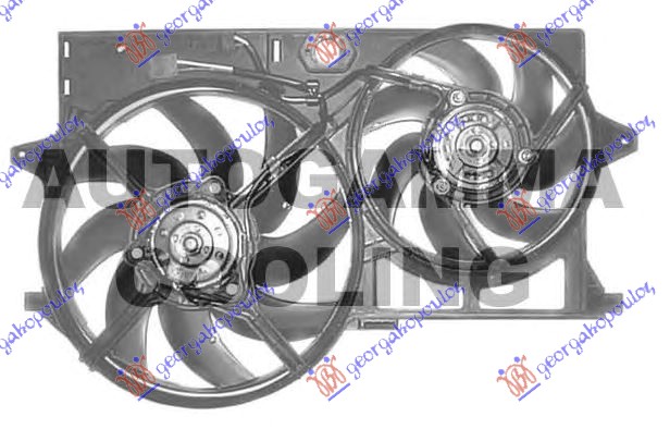 ΒΕΝΤΙΛΑΤΕΡ ΨΥΓ. ΚΟΜΠΛΕ (ΔΙΠΛΟ) ΒΕΝ-ΠΕΤΡ - PEUGEOT 806 94-02 thumbnail