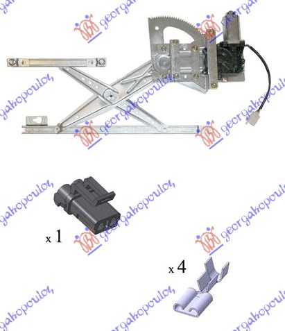 ΓΡΥΛΛΟΣ ΠΑΡΑΘ.ΕΜΠ.ΗΛΕΚΤ(COMFORT) (Α ΠΟΙΟΤΗΤΑ) - ROVER 400 96-99 thumbnail