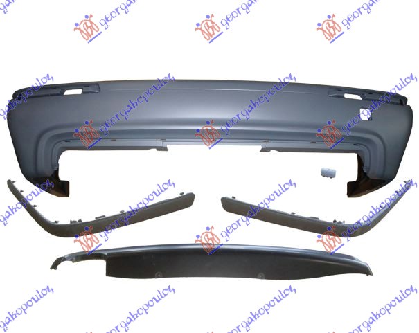 ΠΡΟΦΥΛΑΚΤΗΡΑΣ ΠΙΣΩ ΚΟΜΠΛΕ (M5) (ΜΕ/ΧΩΡ. PDS) - BMW SERIES 5 (E39) 96-02 thumbnail