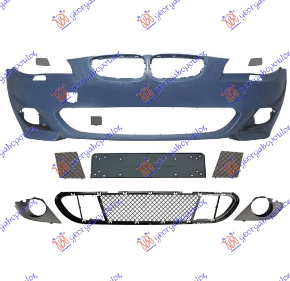 ΠΡΟΦΥΛΑΚΤΗΡΑΣ ΕΜΠ. (Μ-TECH) -07 ΚΟΜΠΛΕ - BMW SERIES 5 (E60/61) 03-10 thumbnail