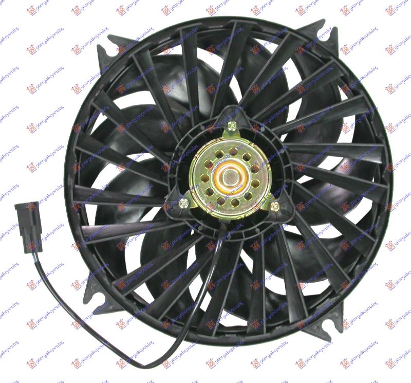 ΒΕΝΤΙΛΑΤΕΡ ΨΥΓΕΙΟΥ ΚΟΜΠΛΕ ΒΕΝ/ΠΕΤ.(38cm) - FIAT SCUDO 07-16 thumbnail