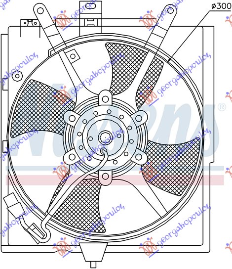 ΒΕΝΤΙΛ. ΨΥΓ. ΚΟΜ. (+A/C) 1.6-1.8-2.0 BEN - VOLVO S40 95-00 thumbnail