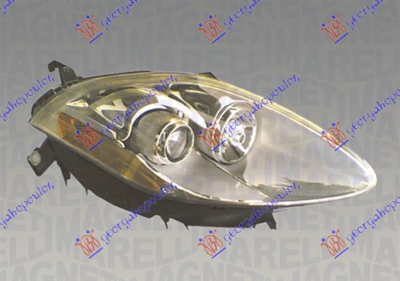 ΦΑΝΟΣ ΕΜΠΡΟΣ ΗΛΕΚΤ. ΧΡΩΜΙΟ -10 (MARELLI) - FIAT BRAVO 07-14 thumbnail
