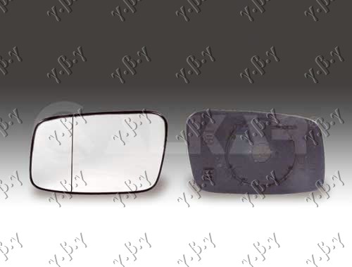 ΚΡΥΣΤΑΛΛΟ ΚΑΘΡΕΦΤΗ ΘΕΡΜΑΙΝ -02 (ASPHERICAL GLASS) - VOLVO 850 92-94 thumbnail