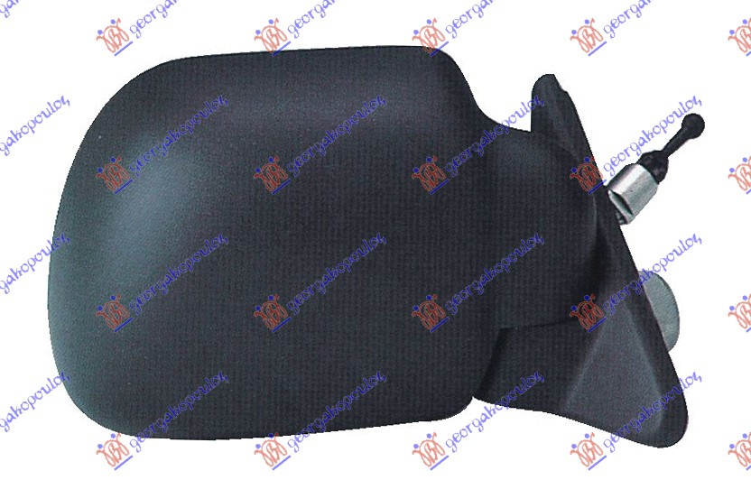 ΚΑΘΡΕΦΤΗΣ ΜΗΧΑΝΙΚΟΣ ΜΕ ΝΤΙΖΕΣ (CONVEX GLASS) - RENAULT EXPRESS 95-98 thumbnail