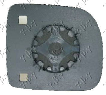 ΚΡΥΣΤΑΛΛΟ ΚΑΘΡΕΦΤΗ (CONVEX GLASS) - RENAULT EXPRESS 95-98 thumbnail
