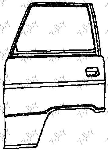 ΠΟΡΤΑ ΕΜΠΡΟΣ - MITSUBISHI L300 80-85 thumbnail