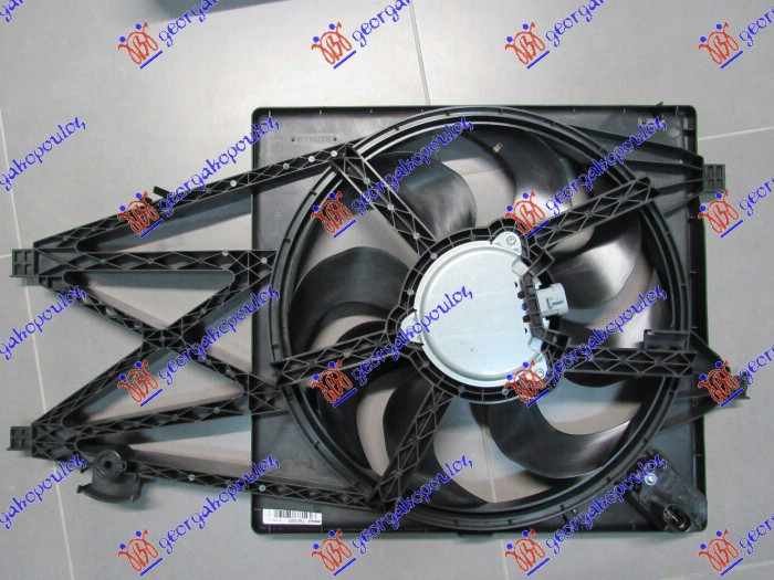 ΒΕΝΤΙΛΑΤΕΡ ΨΥΓΕΙΟΥ ΚΟΜΠΛΕ 1.4 ΒΕΝΖΙΝΗ (370mm) (400W) (MAHLE BEHR PREMIUM LINE) - ALFA ROMEO GIULIETTA 10- thumbnail