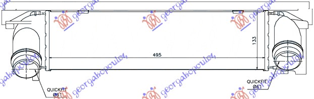 ΨΥΓΕΙΟ INTER. 1,4-1,6-1,8-2,0(495x133x80 - BMW SERIES 3 (F30/F31) SDN/S.W. 14-18 thumbnail