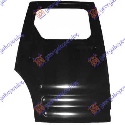 ΠΟΡΤΑ ΣΥΡΩΜΕΝΗ ΜΕ ΤΖΑΜΙ (ΚΟΝΤΗ ΚΑΡΟΤΣΑ) (Γ) - FORD TRANSIT CONNECT 10-13 thumbnail