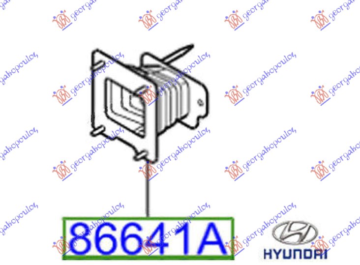 ΒΑΣΗ ΠΡΟΦΥΛ. ΠΙΣΩ (Γ) - HYUNDAI i10 13-16 thumbnail