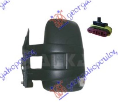 ΚΑΘΡΕΦΤΗΣ ΗΛΕΚ. ΘΕΡΜ. ( ΜΕ ΦΛΑΣ) ΚΟΝΤΟΣ (CONVEX GLASS) - IVECO DAILY 11-14 thumbnail