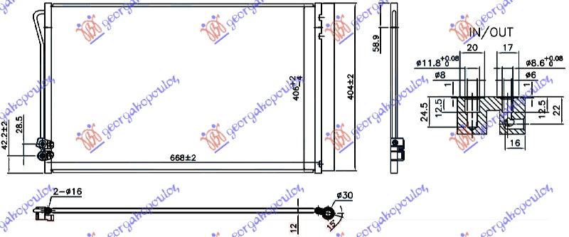 ΨΥΓΕΙΟ A/C ΓΙΑ ΌΛΑ ΒΕΝΖΙΝΗ-ΠΕΤΡΕΛΑΙΟ (640x385x12) - MERCEDES VITO (W447) 15- thumbnail