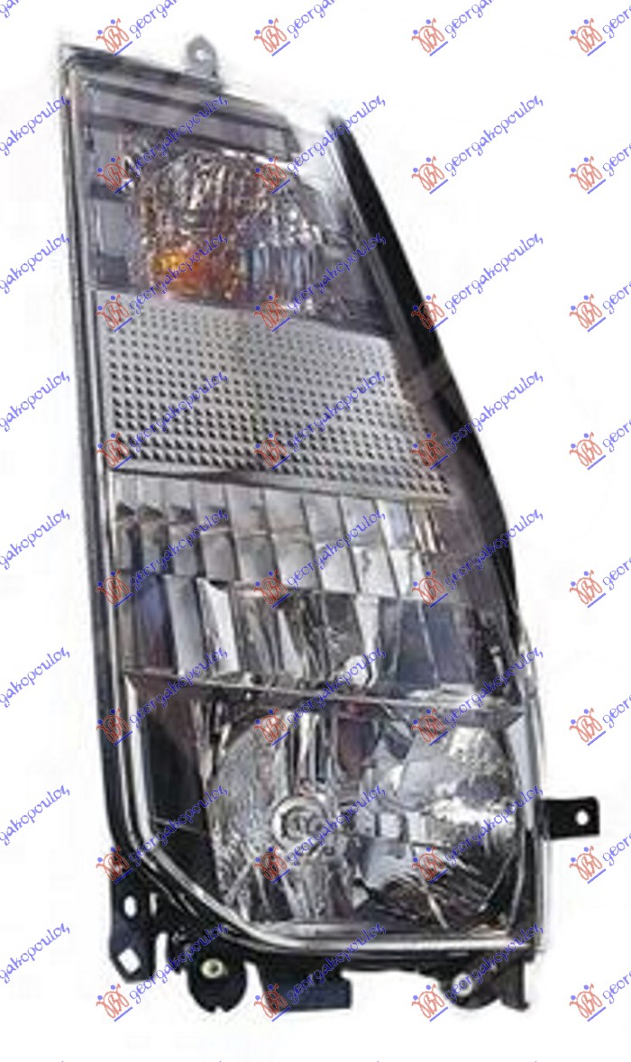 ΦΑΝΟΣ ΕΜΠΡΟΣ ΗΛΕΚΤ. (ΛΕΥΚΟ ΦΛΑΣ) (Ε) (DEPO) - NISSAN CABSTAR 07- thumbnail