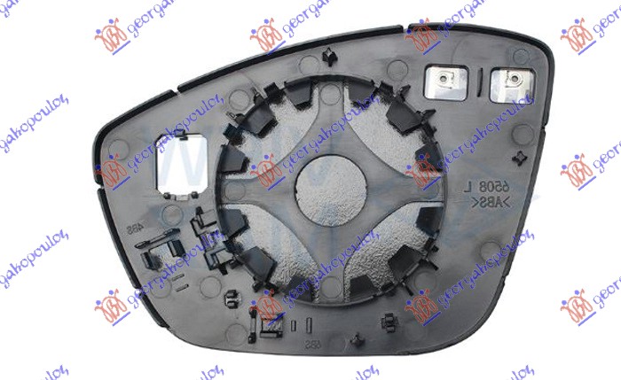 ΚΡΥΣΤΑΛΛΟ ΚΑΘΡΕΦΤΗ ΘΕΡΜΑΙΝΟΜΕΝΟ (CONVEX GLASS) - PEUGEOT 508 18-23 thumbnail