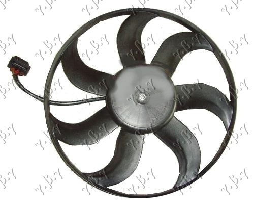 ΒΕΝΤΙΛΑΤΕΡ ΨΥΓΕΙΟΥ (ΜΟΤΕΡ+ΦΤΕΡΩΤΗ) (390mm) (3pin) - SKODA ROOMSTER 10-15 thumbnail