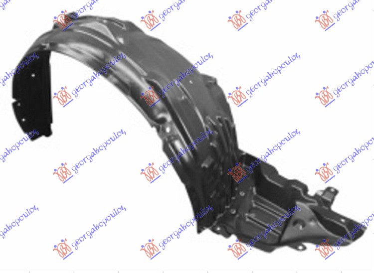 ΘΟΛΟΣ ΕΜΠΡΟΣ ΠΛΑΣΤΙΚΟΣ - SUBARU TRIBECA 08-14 thumbnail