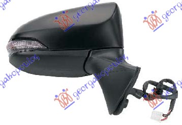 ΚΑΘΡΕΦΤΗΣ ΗΛΕΚ. ΘΕΡΜ. ΒΑΦ. ΗΛ.ΑΝ.(Μ/ΦΛΑΣ (CONVEX GLASS) - TOYOTA VERSO 13- thumbnail