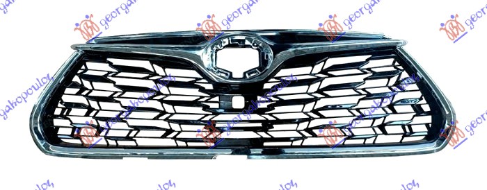 ΜΑΣΚΑ ΚΟΜΠΛΕ ΜΕ ΧΡΩΜΙΟ (ΜΕ ΚΑΜΕΡΑ) - TOYOTA HIGHLANDER 20- thumbnail
