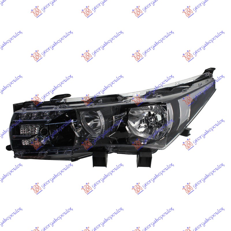ΦΑΝΟΣ ΕΜΠΡΟΣ ΗΛΕΚΤ. ΜΑΥΡΟ ΜΕ ΦΩΣ ΗΜΕΡΑΣ LED (E) (ULO) - TOYOTA COROLLA (E 18) SDN 13-16 thumbnail