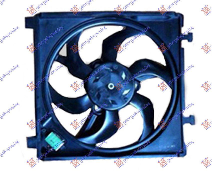 ΒΕΝΤΙΛΑΤΕΡ ΨΥΓΕΙΟΥ ΚΟΜΠΛΕ ΒΕΝΖΙΝΗ -A/C (340mm) (2pin) - VW UP 12-16 thumbnail