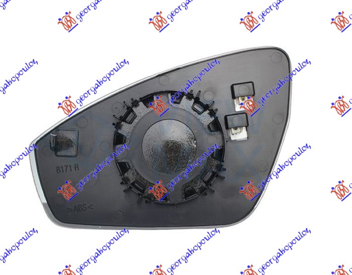ΚΡΥΣΤΑΛΛΟ ΚΑΘΡΕΦΤΗ ΘΕΡΜΑΙΝ. (CONVEX GLASS) - VW ID.4 20- thumbnail